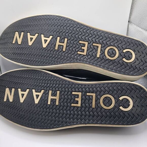 Cole Haan Grand OS Black Leather Casual Slip On Loafers Shoes Men's 10 M - Picture 7 of 7